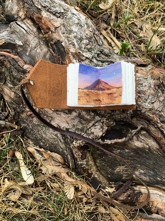 Dusk Volcano Mini Journal