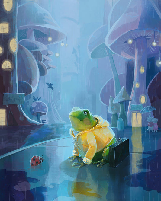 Frog's Rainy Day